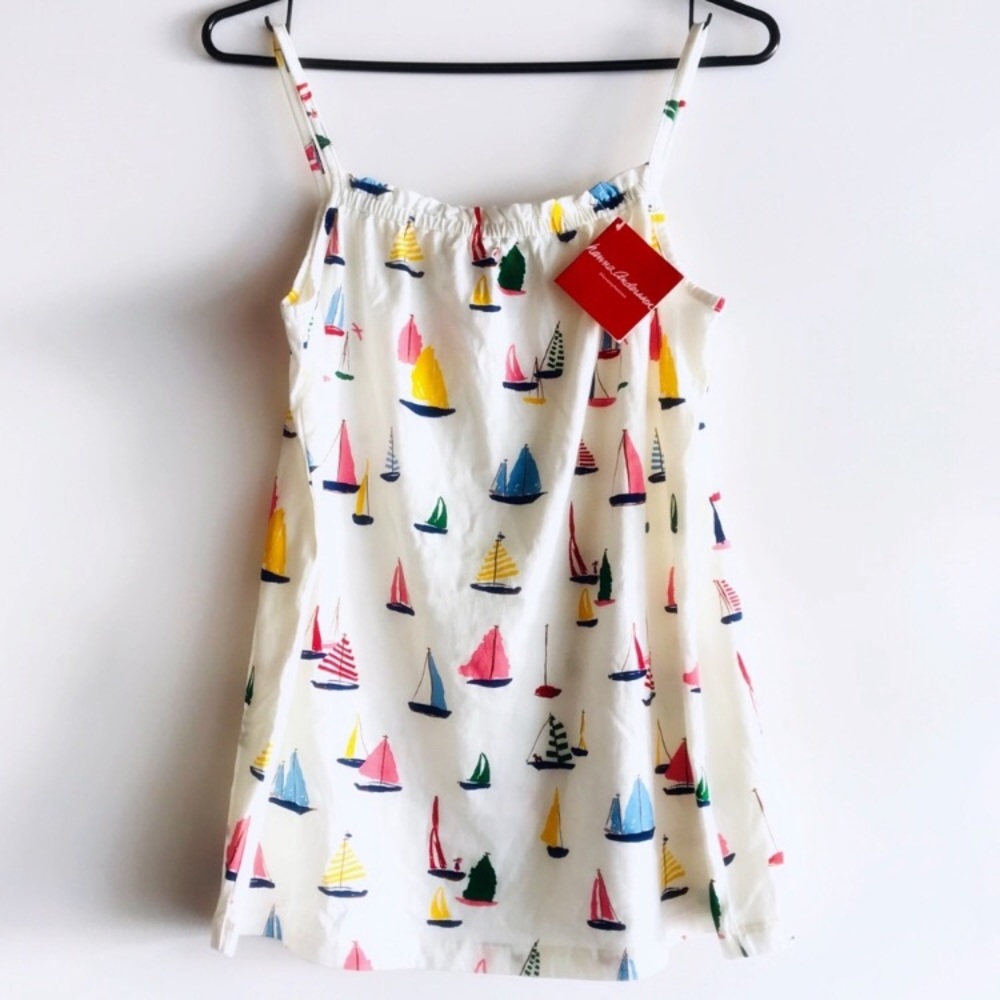 Hanna Andersson sailboat tank top